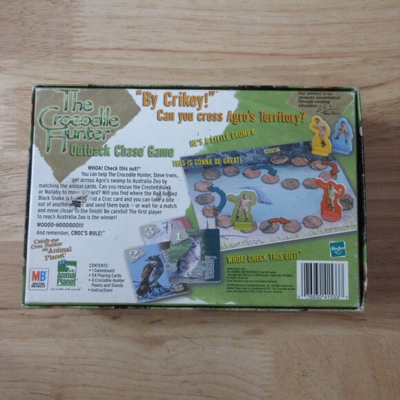 Milton Bradley Crocodile Hunter Outback Chase Game Steve Irwin - Picture 3 of 3